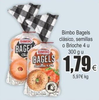 FROIZ BIMBO bagels clásico oferta