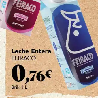 Gadis Leche Entera Feiraco 1L oferta