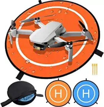 Amazon Pista aterrizaje drone,landing pad,55cm helipuerto drone, helipuerto dron para dji air 2s/mavic mini 2/mavic air 2/mavic 2... oferta