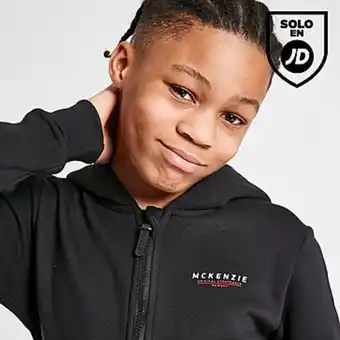 JD Sports Mckenzie essential full zip hoodie junior oferta
