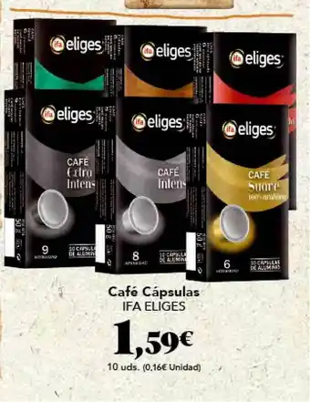 Gadis Ifa Eliges Café Cápsulas 10uds oferta
