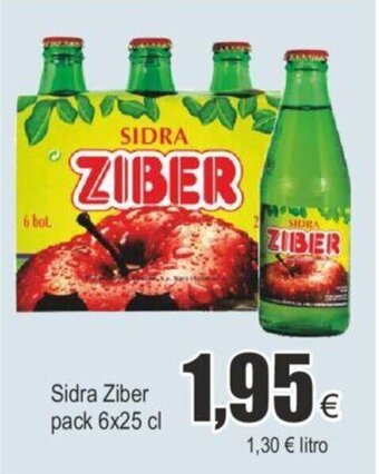 FROIZ SIDRA ziber pack 6x25 cl oferta