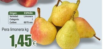 FROIZ Pera limonera kg oferta