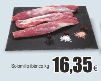 FROIZ Solomillo ibérico kg oferta