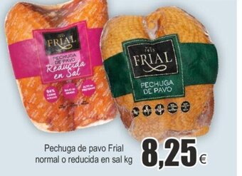 FROIZ Pechuga de pavo frial normal o reducida en sal kg oferta