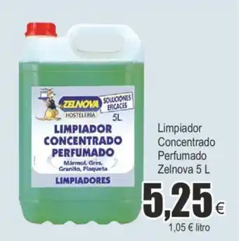 FROIZ Limpiador concentrado perfumado zelnova 5 L oferta