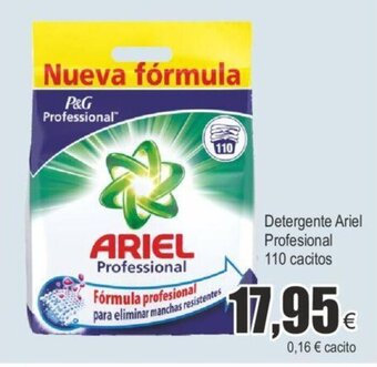 FROIZ Detergente ariel profesional 110 cacitos oferta
