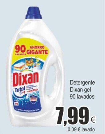 FROIZ Detergente dixan gel 90 lavados oferta