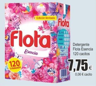 FROIZ Detergente flota esencia 120 cacitos oferta