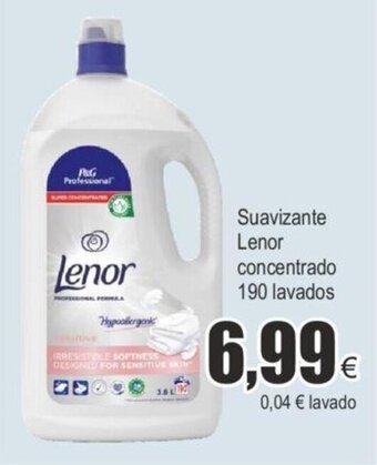 FROIZ Suavizante lenor concentrado 190 lavados oferta