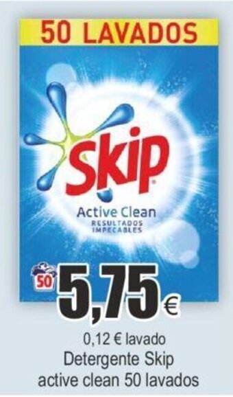 FROIZ Detergente skip active clean 50 lavados oferta