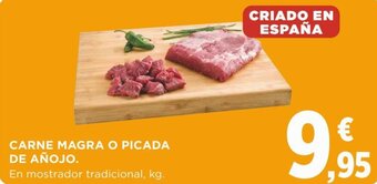 Supercor Carne magra o picada de añojo oferta