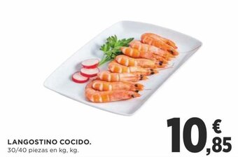 Supercor Langostino cocido oferta