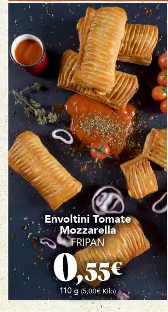 Gadis Envoltini Tomate Mozzarella Fripan 110g oferta