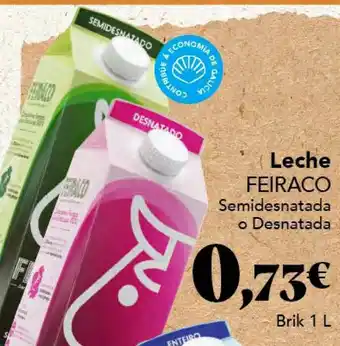 Gadis Leche Feiraco 1L oferta