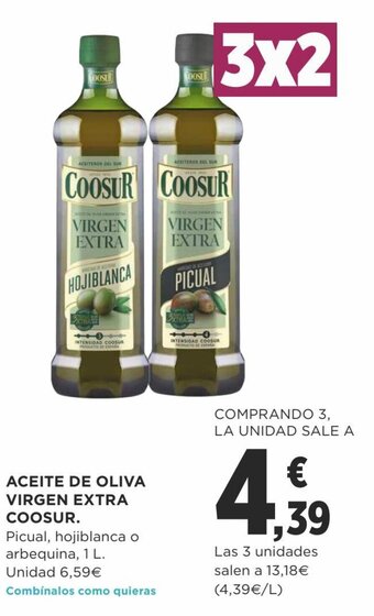 Supercor Aceite de oliva virgen extra coosur oferta