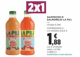 Supercor Exprés Gazpacho o salmorejo la pili oferta