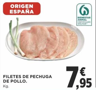 Supercor Exprés Filetes de pechuga de pollo oferta