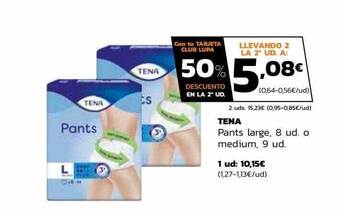 Supermercados Lupa Tena pants large oferta