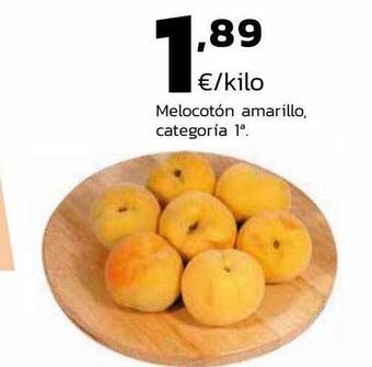 Supermercados Lupa Melocotón amarillo oferta