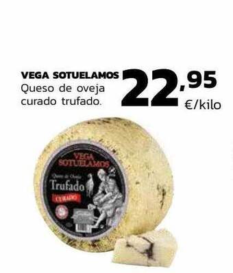 Supermercados Lupa Vega sotuelamos queso de oveja curado trufado oferta
