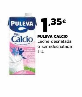 Supermercados Lupa Puleva calcio oferta