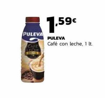 Supermercados Lupa Puleva café con leche oferta