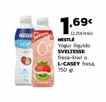Nestlé yogur líquido sveltesse fresa-kiwi o l-casey fresa