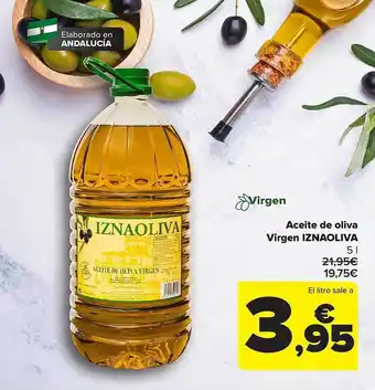 Carrefour Aceite de oliva virgen iznaoliva oferta