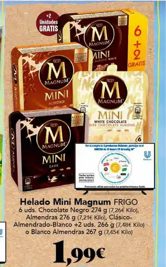 Gadis Helado Mini Magnum Frigo oferta