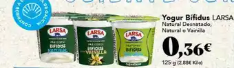 Gadis Yogur Bífidus Larsa 125g oferta