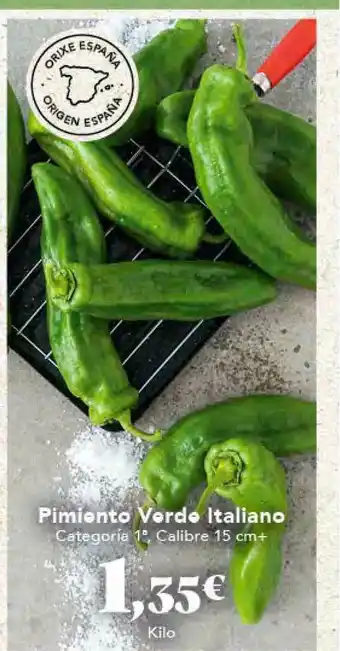 Gadis Pimiento Verde Italiano 15cm oferta