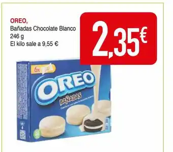 Oreo bañadas chocolate blanco