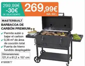 Costco Masterbuilt barbacoa de carbón premium oferta