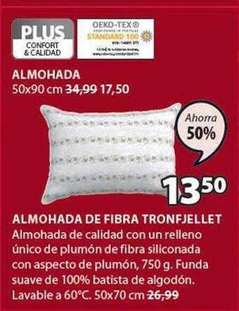JYSK Almohada de fibra tronfjellet oferta