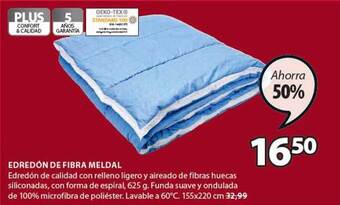 JYSK Edredón de fibra meldal oferta