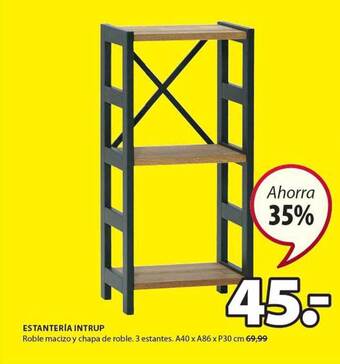 JYSK Estantería intrup oferta