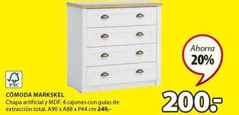 JYSK Cómoda markskel oferta