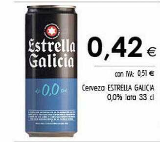Cash Ifa Cerveza estrella galicia 0.0% oferta
