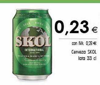 Cash Ifa Cerveza skol oferta