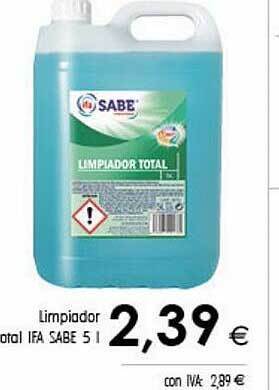 Cash Ifa Limpiador total ifa sabe oferta