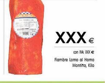 Cash Ifa Fiambre lomo al horno montiño oferta