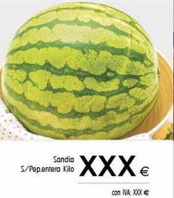 Cash Ifa Sandia s pep entera oferta