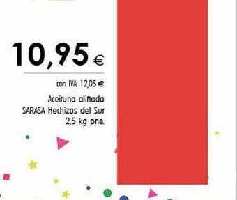 Cash Ifa Aceituna aliñada sarasa hechizos del sur oferta
