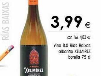 Cash Ifa Vino d.o. rías baixas albariño xelmirez oferta