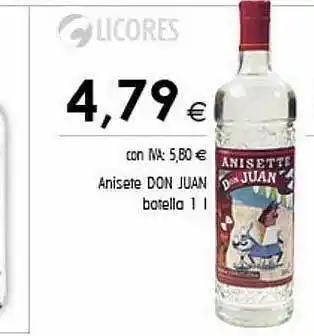 Cash Ifa Anisete don juan oferta