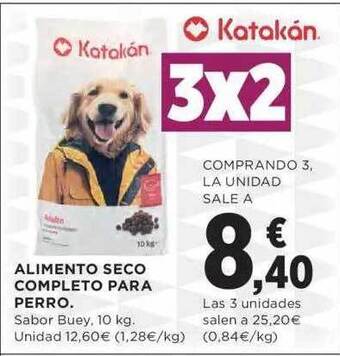 Hipercor Alimento seco completo para perro oferta