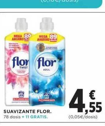 Hipercor Suavizante flor oferta