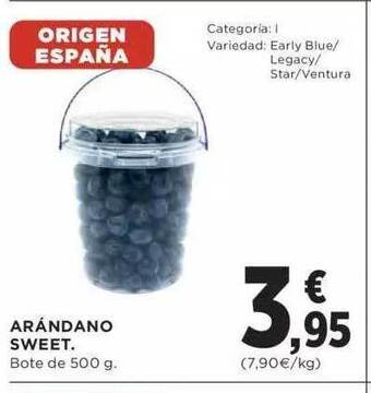 Hipercor Arándano sweet oferta