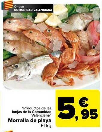 Carrefour Morralla de playa oferta